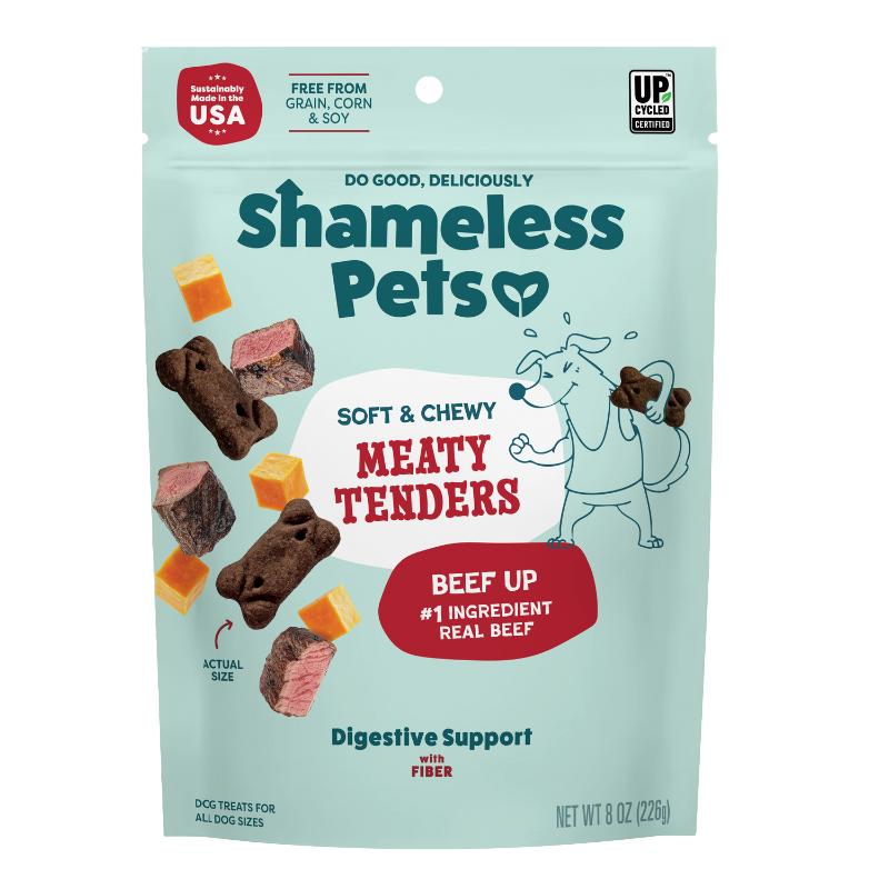 Shameless Pets Beef Up Meaty Tenders Treats